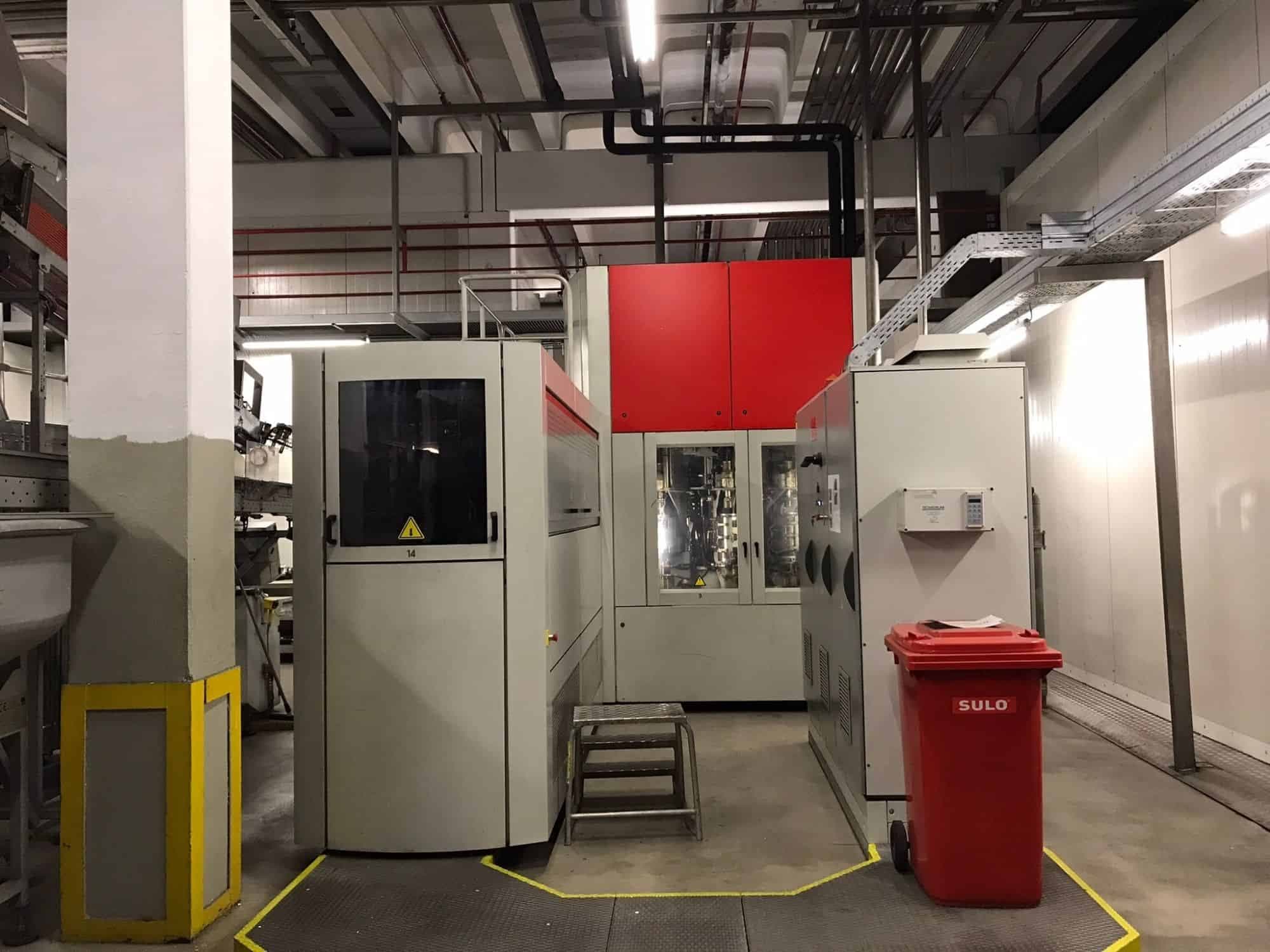 Widok z przodu SIDEL SBO 10 Series 2