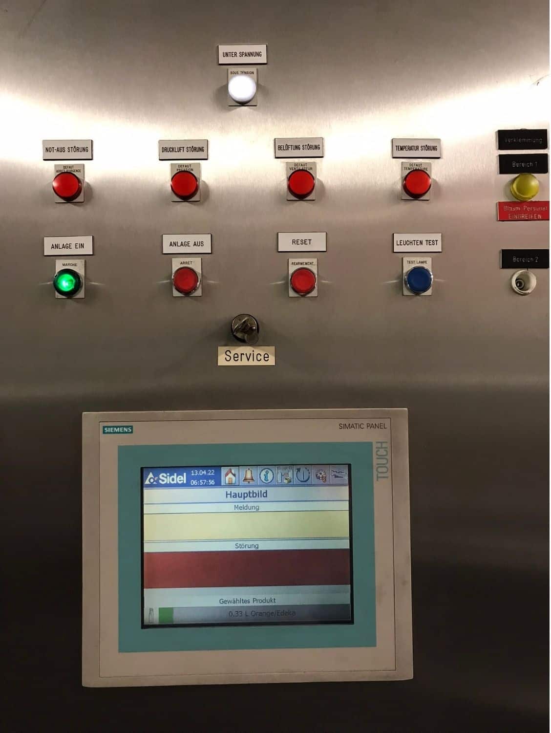 Jednostka sterująca SIDEL SBO 10 Series 2