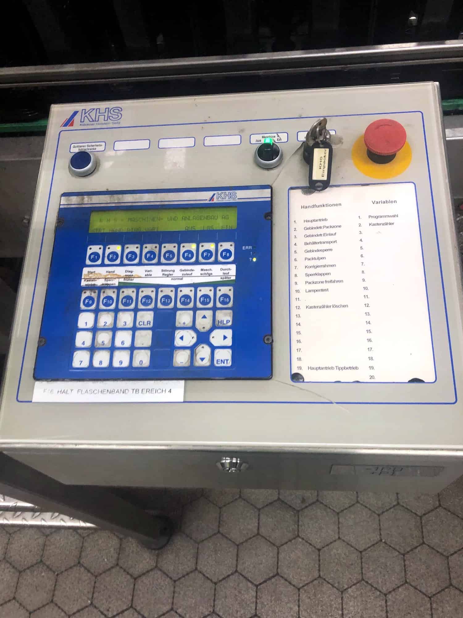 Jednostka sterująca KHS INNOPACK