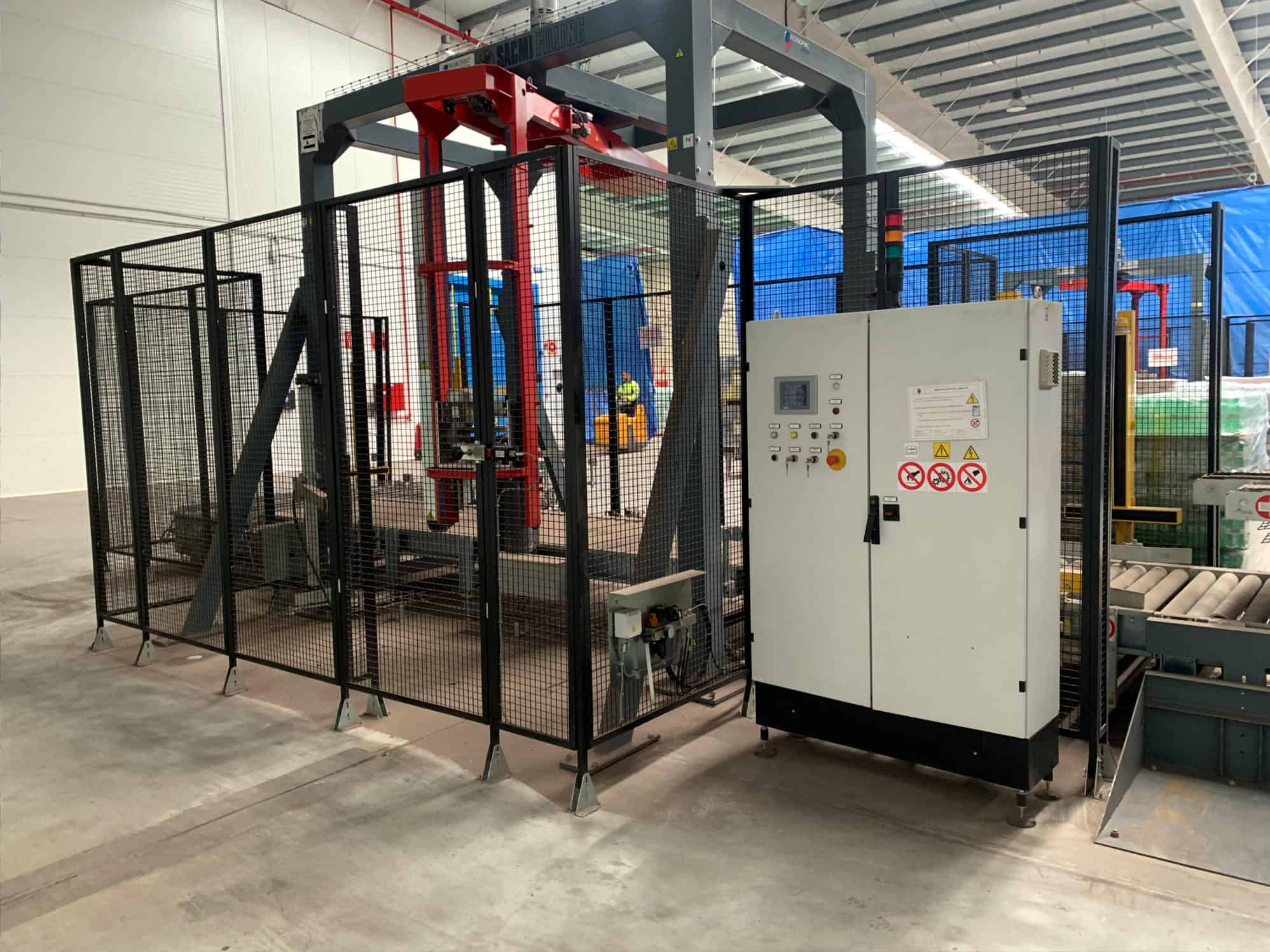 Widok z lewej strony Sacmi / Robopac Genesis, Helix HS40