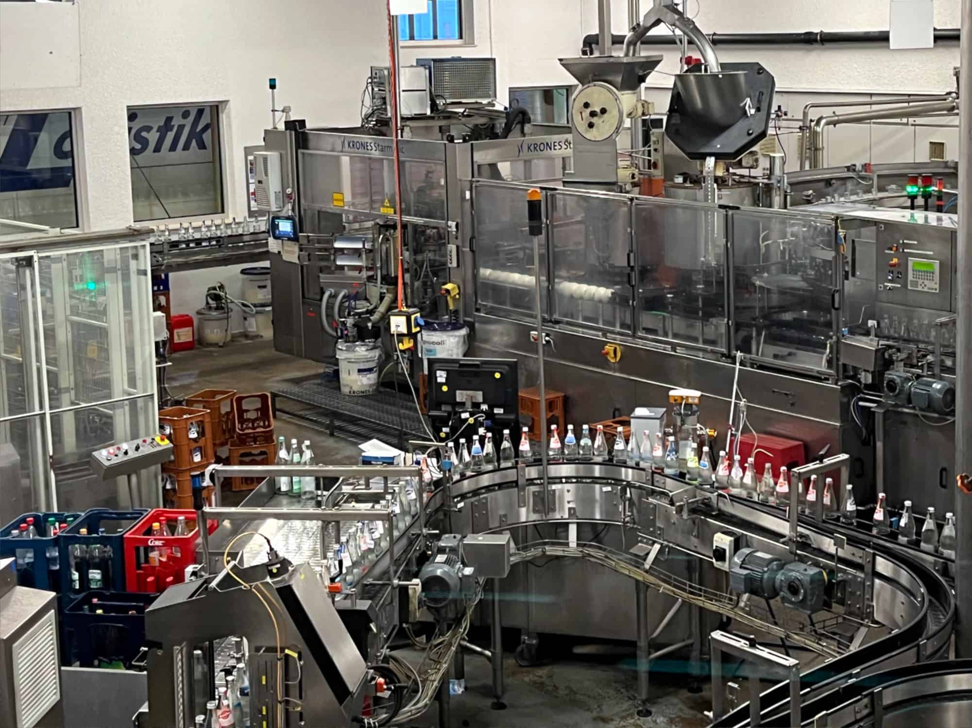 Pomieszczenie robocze Krones -