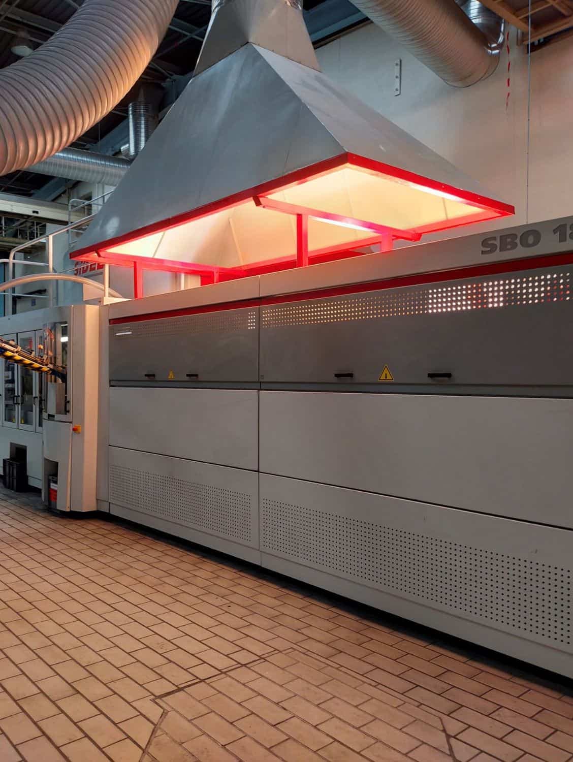 Widok z lewej strony SIDEL SBO 18 Series 2