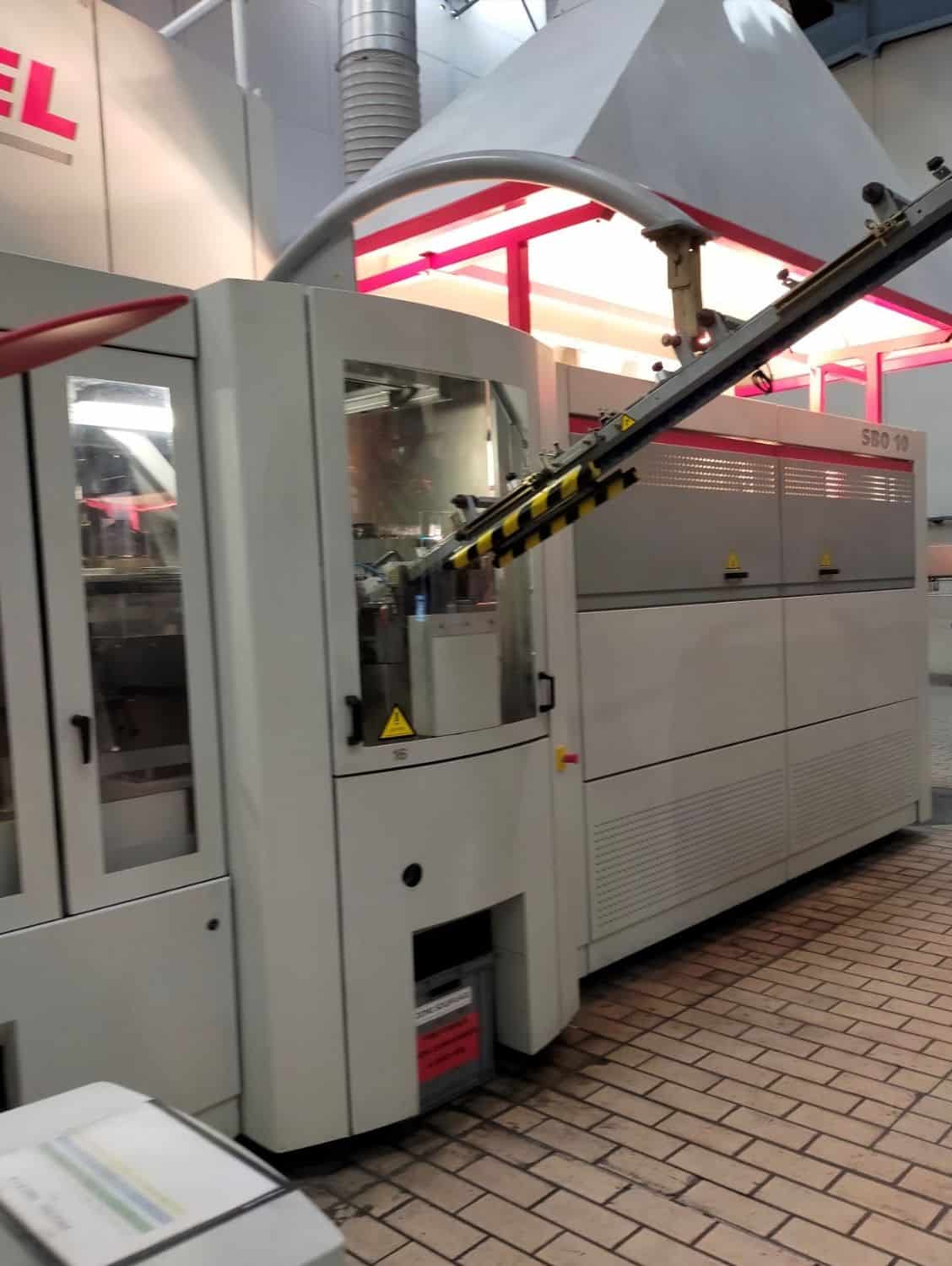 Widok z prawej strony SIDEL SBO 10 Series 2