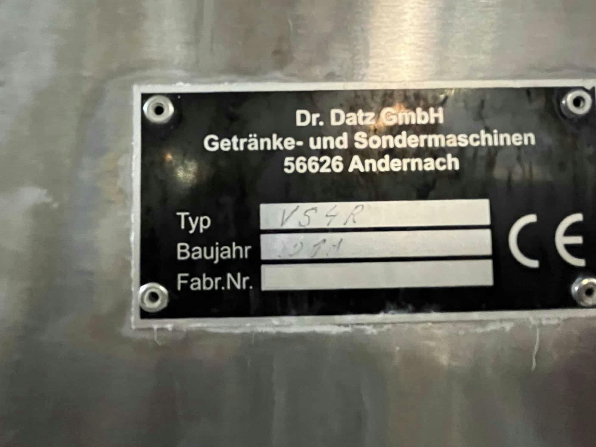 Tabliczka znamionowa Dr. Datz GmbH VS4R